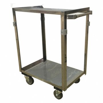 Metal Shelf Cart 600 lb SS