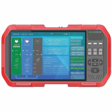 IP and HD Camera Tester Gray/Red Plastic