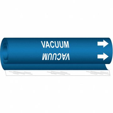 Pipe Marker Vacuum 5 in H 8 in W