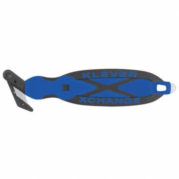 Safety Cutter 6-3/4 in Black/Blue