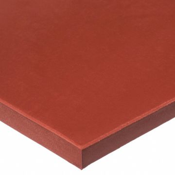 D7255 Silicone Strip 40A 10 x1 x1/32 Red