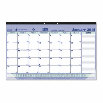 Monthly Desk Pad Calendar