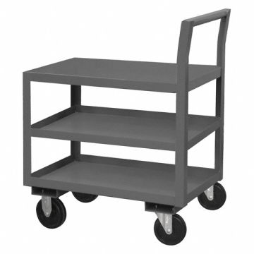 Low-Profile Utility Cart 1 400 lb Steel