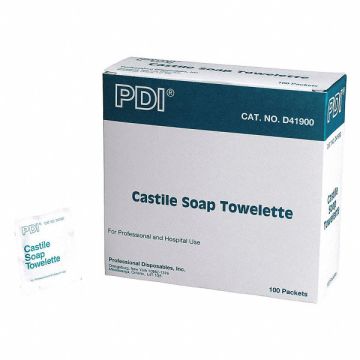 Castile Soap Towelettes 100/Box