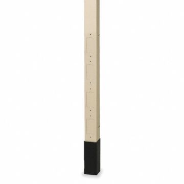 Service Pole Ivory 15 ft 2 L 2.13 W