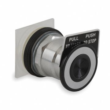H4522 Non-Illum Push Button Operator Black