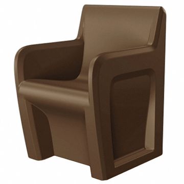 Sentinel Arm Chair Polyethylene Brown