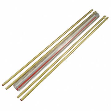 Glass Rod Kit Red Line 3/4In Dia 10In L