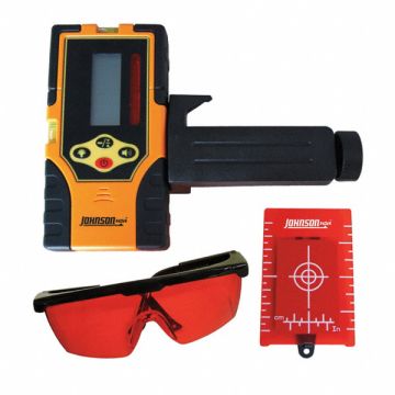 Red Beam Laser Detector Kit w/Clamp