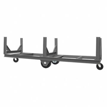 Truck Gray with 6 x 2 Phenolic Casters