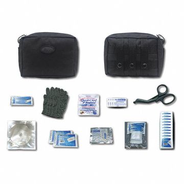 Emrgncy Medical Kit 25 Components Blk