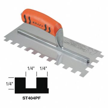 Trowel Square Notch For Ceramic/Wood