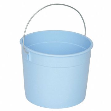 Bucket 5 qt Blue Polyethylene Round