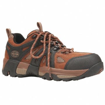Hiker Shoe 8 M Brown Steel PR