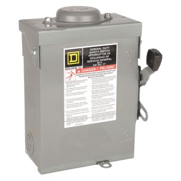 Safety Switch 240VAC 3PST 60 Amps AC