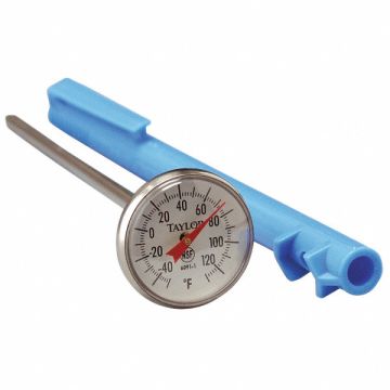 Dial Thermometer -40 to 120 Deg F Range