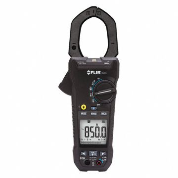 Clamp Meter 10kHz NIST LCD 1000 AC Amps