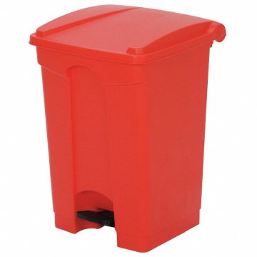 G8985 Fire-Resistant Trash Can Red
