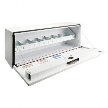 Tool Tray 41-1/2 L Steel White