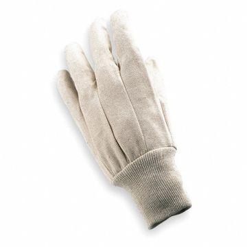 D1408 Canvas Gloves 10-1/2 L Natural