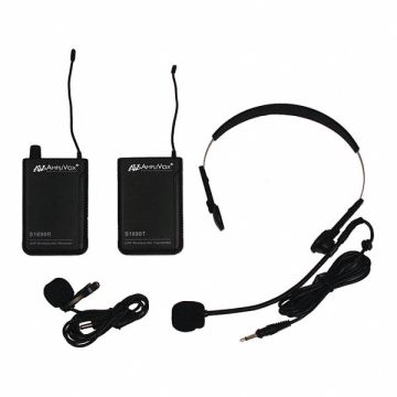 UHF Wireless Lapel and Headset Mic Kit
