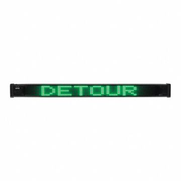 LED Message Display Sign Green 3 H