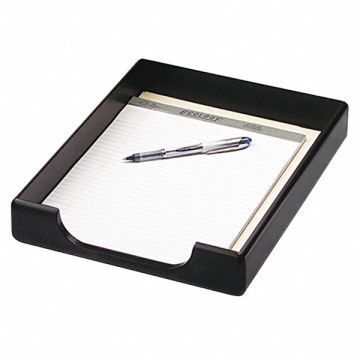 Letter Tray Black Wood
