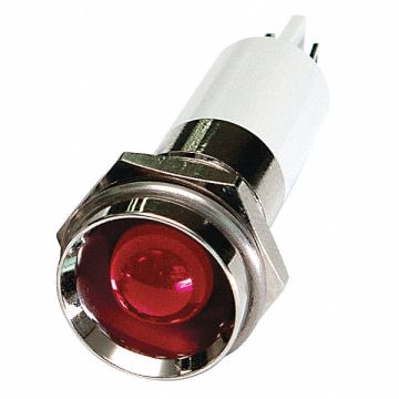Protrude Indicator Light Red 110VAC