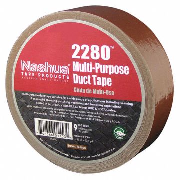 Duct Tape Brown 1 7/8 in x 60 yd 9 mil