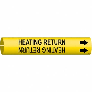 Pipe Mrkr Heating Return 7/8in H 7/8in W