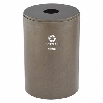 Recycling Container Brown 41 gal.