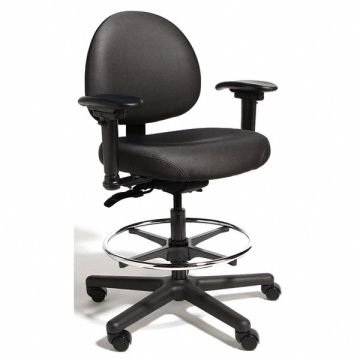 G6684 Intensive 24/7 Chair Black 24-34 Seat Ht