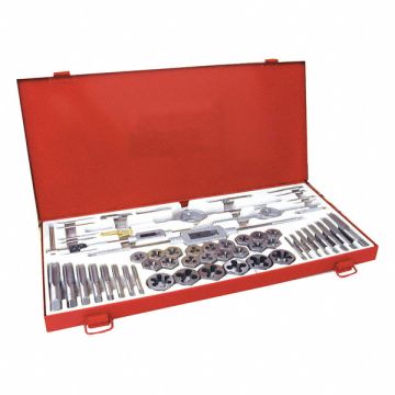 Fractional Tap and Die Nc/Nf 58 Pc Set