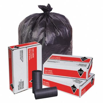 Trash Bags 40 to 45 gal Black PK150
