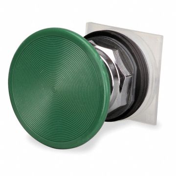 Non-Illum Push Button Operator Green