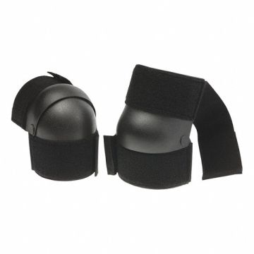 Knee Pad UNIV Hook/Loop Black PR