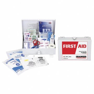 First Aid Kit Bulk White 220 Pcs 25 Ppl