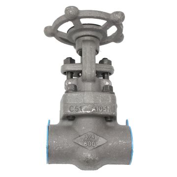 Valve, Gate, BB Solid Wedge, 1", 800#, FNPT, RP, A105/WCB/WCC/SS316/Body Seat, Handwheel Op.
