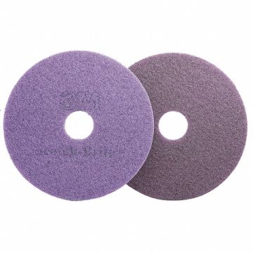 Diamond Floor Pad Plus 17 In Purple PK5