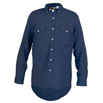 FR L Sleeve Shirt Nav Blue L Tall