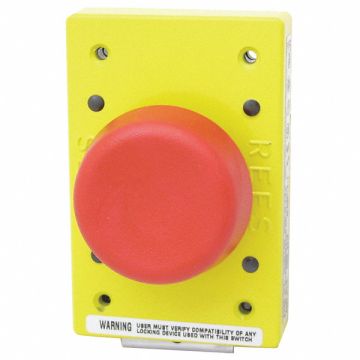 Emergency Stop Push Button Red