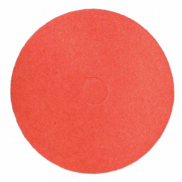 Buffing Pad 16 in Dia Red PK5