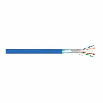 Data Cable Cat 6 23 AWG 1000ft Blue