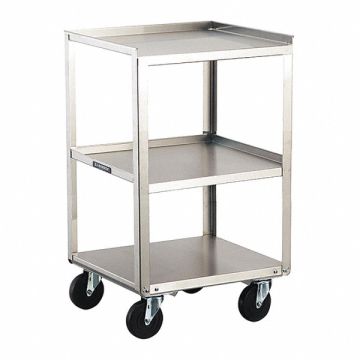 Mobil Equipment Stand Silver Cabinet