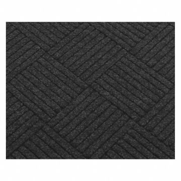 Carpeted Entrance Mat Charcoal 2ft.x3ft.