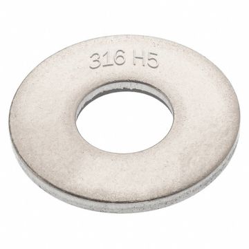Flat Washer 316 SS 3/8 .812x.080in 1PK