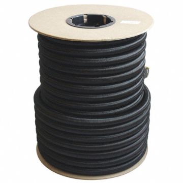 Bungee Cord Roll Black 100 ft L