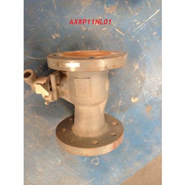 Valve, Ball, 1PC Floating, 4", 300#, Flanged RF, FB, WCB/SS316/TFE, Lever Op.