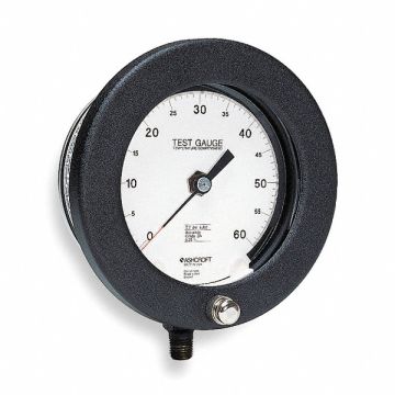 D0811 Pressure Gauge 0 to 100 psi 6In 1/4In