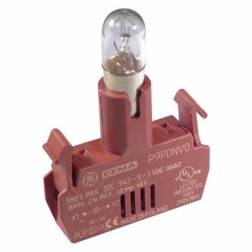 Lamp Module With Bulb 22mm 24VAC/DC